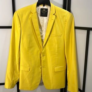 Neon Yellow Blazer